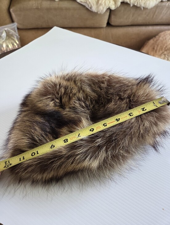 ​Vintage Jacobson\'s Genuine Raccoon Fur Hat Pillbox Style Mid-Century Luxury main image 7